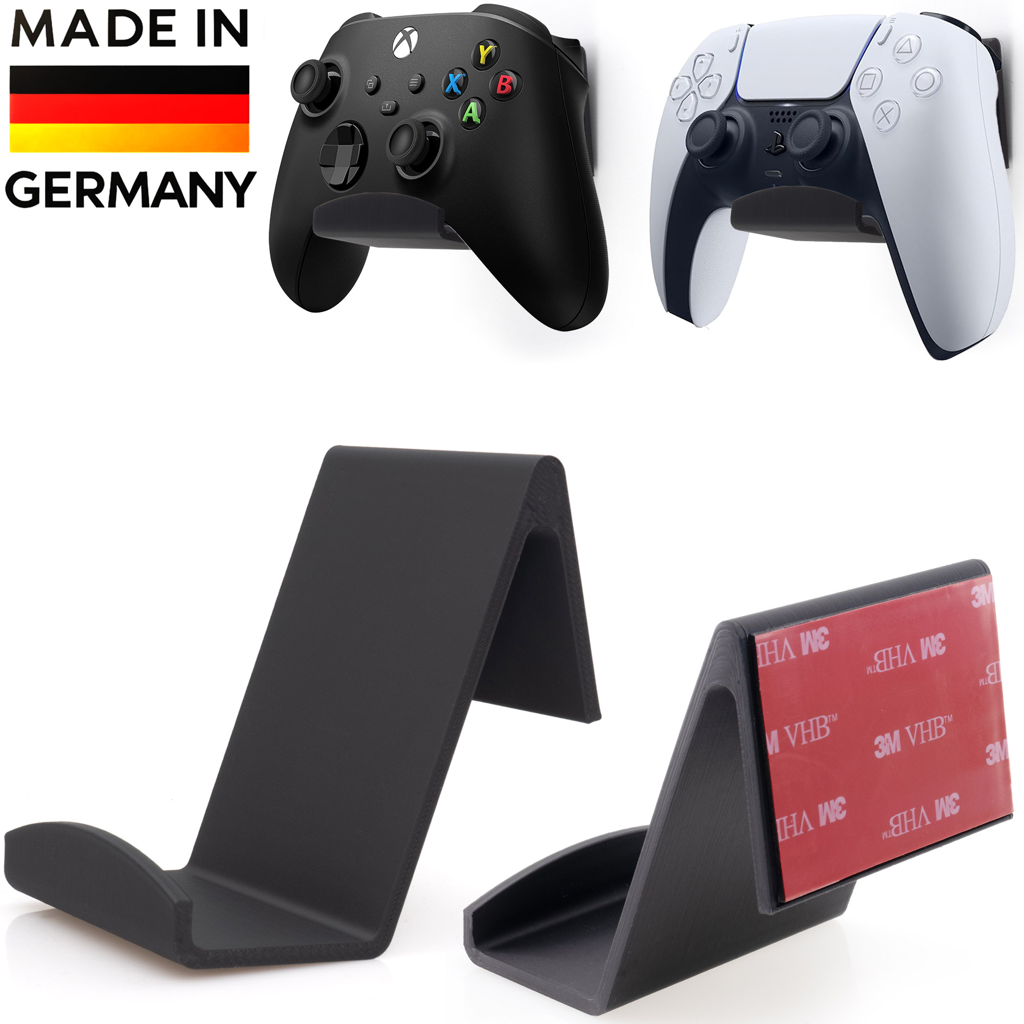 Babotech Wandhalterung für Gamecontroller 2er-Pack